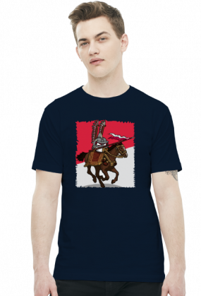 Polandball Husaria Koszulka Męska