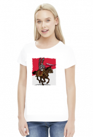 Polandball Husaria Koszulka Damska