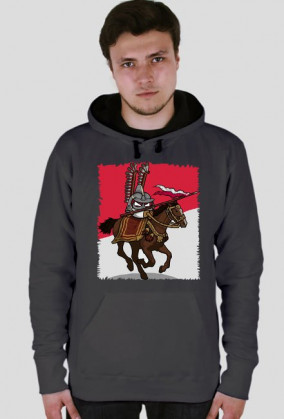Polandball Husaria Bluza z Kapturem