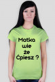 Matka wie że ćpiesz ?