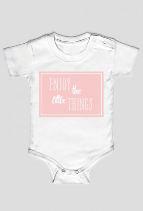 Dziecięce Body ENJOY THE LITTLE THINGS