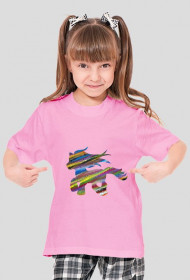 Rainbow pony (różne kolory)