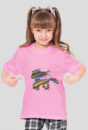 Rainbow pony (różne kolory)