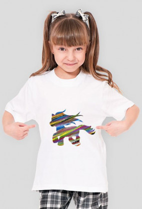 Rainbow pony (różne kolory)