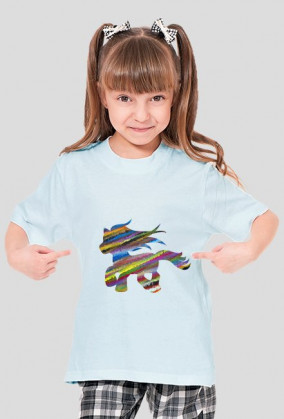 Rainbow pony (różne kolory)