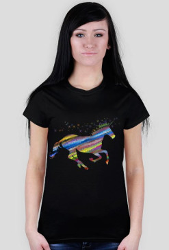 Rainbow horse (różne kolory)