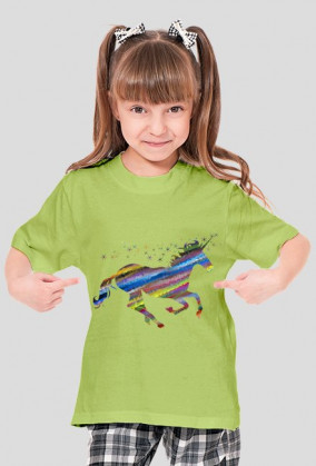 Rainbow horse (różne kolory)