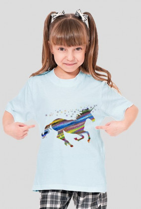 Rainbow horse (różne kolory)