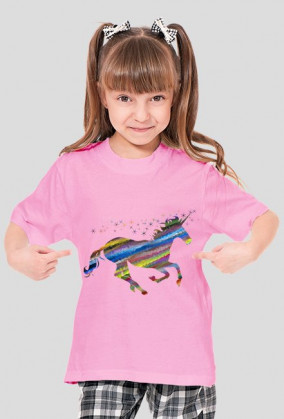 Rainbow horse (różne kolory)