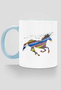 Rainbow horse (różne kolory)
