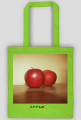Torba na zakupy z nadrukiem jabłek