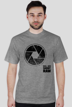 Real men shoot raw