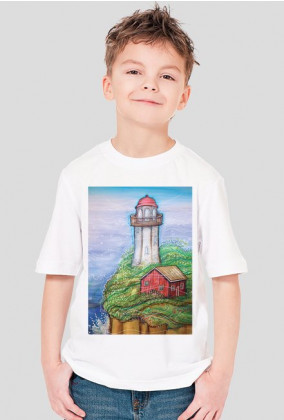 T-shirt dziecięcy Latarnia morska