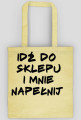 Torba z napisem