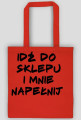 Torba z napisem