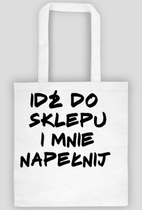 Torba z napisem