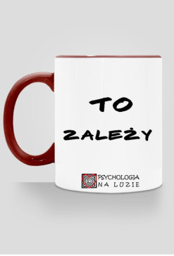 Kubek z kolorowym uszkiem - to zależy