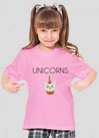 Koszulka Piżamowa Unicorns dla Dziewczynki