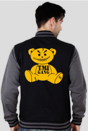 T.M.I Teddy Bear Baseball Jacket