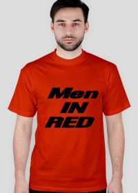 Koszulka ,, MEN IN RED"