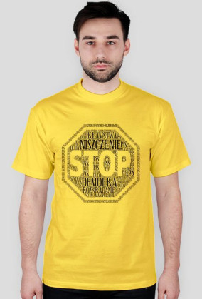 koszulka męska STOP
