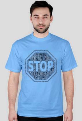 koszulka męska STOP