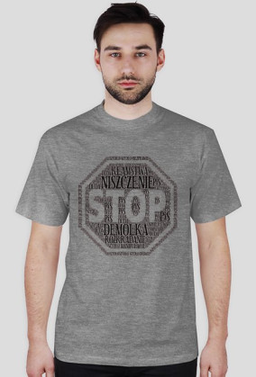 koszulka męska STOP