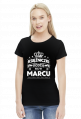 T-shirt ksiezniczki rodza sie w marcu