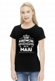T-shirt ksiezniczki rodza sie w maju