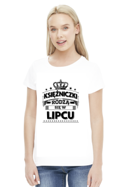 T-shirt ksiezniczki rodza sie w lipcu