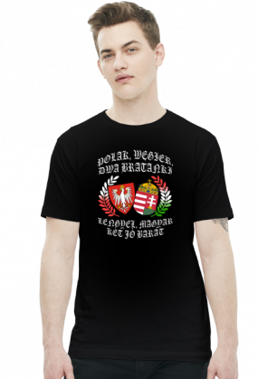 Polak, Węgier / Lengyel, magyar - koszulka męska (men's t-shirt)