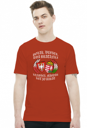 Polak, Węgier / Lengyel, magyar - koszulka męska (men's t-shirt)