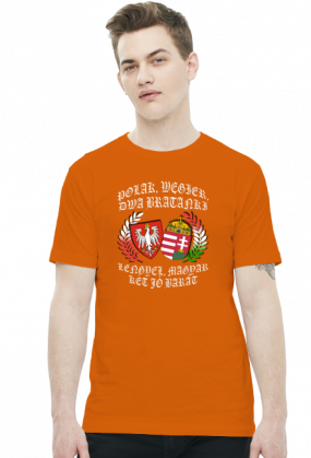 Polak, Węgier / Lengyel, magyar - koszulka męska (men's t-shirt)