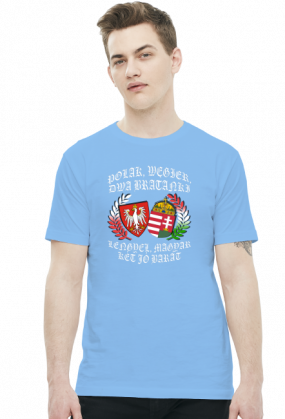 Polak, Węgier / Lengyel, magyar - koszulka męska (men's t-shirt)