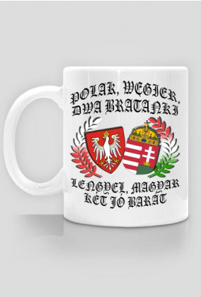 Polak, Węgier / Lengyel, magyar - kubek (mug)