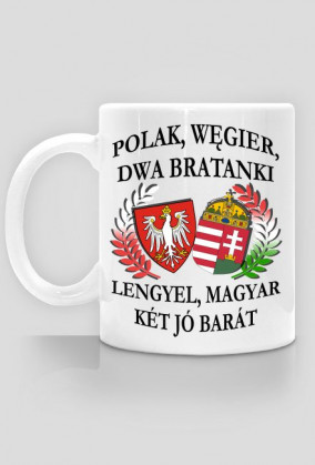 Polak, Węgier / Lengyel, magyar - kubek (mug)