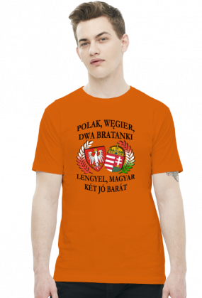 Polak, Węgier / Lengyel, magyar - koszulka męska (men's t-shirt)