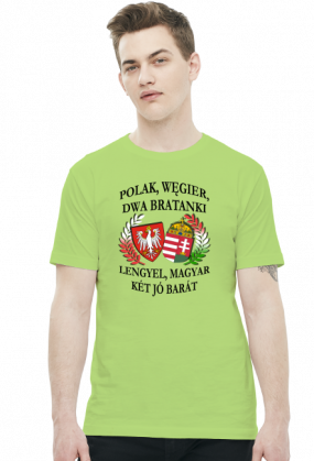 Polak, Węgier / Lengyel, magyar - koszulka męska (men's t-shirt)