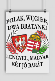 Polak, Węgier / Lengyel, magyar - plakat (poster)