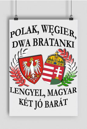 Polak, Węgier / Lengyel, magyar - plakat (poster)