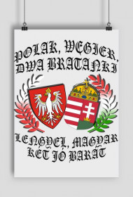 Polak, Węgier / Lengyel, magyar - plakat (poster)