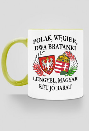 Polak, Węgier / Lengyel, magyar - kubek (mug)