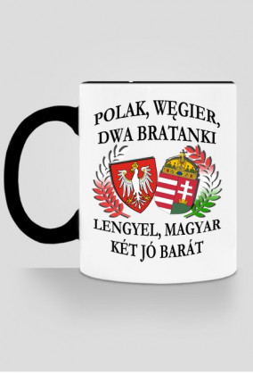 Polak, Węgier / Lengyel, magyar - kubek (mug)