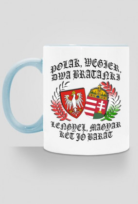 Polak, Węgier / Lengyel, magyar - kubek (mug)