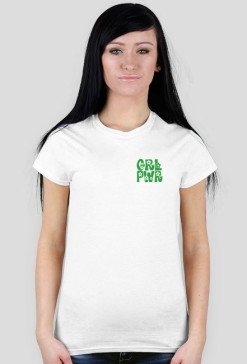 Koszulka z napisem GRL PWR