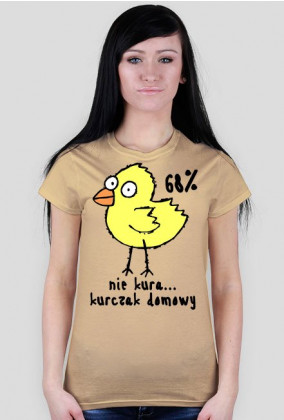 Koszulka damska Kurczak Domowy