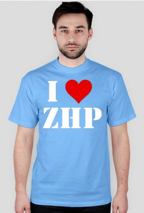 Podkoszulek "I love ZHP"