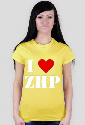 Podkoszulek "I love ZHP"