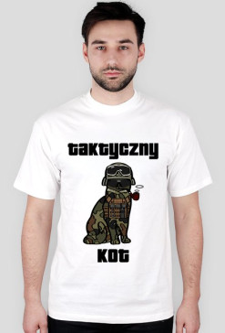 koszulka "taktyczny kot"