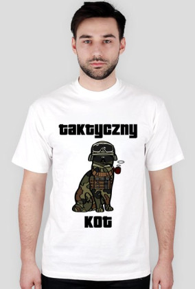 koszulka "taktyczny kot"